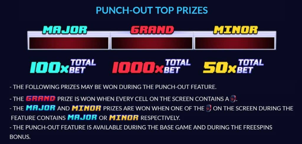 รางวัลสูงสุดของ Punch-Out Fearure สล็อต องค์ยาก (Ong Bak) ค่าย Joker Gaming