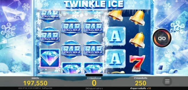 Joint Reels โบนัสพิเศษ เกมสล็อต Twinkle Ice - Nextspin