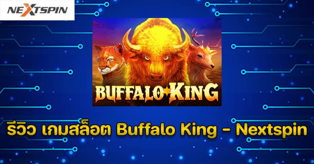 รีวิว เกมสล็อต Buffalo King - Nextspin
