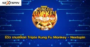 รีวิว เกมสล็อต Triple Kung Fu Monkey - Nextspin