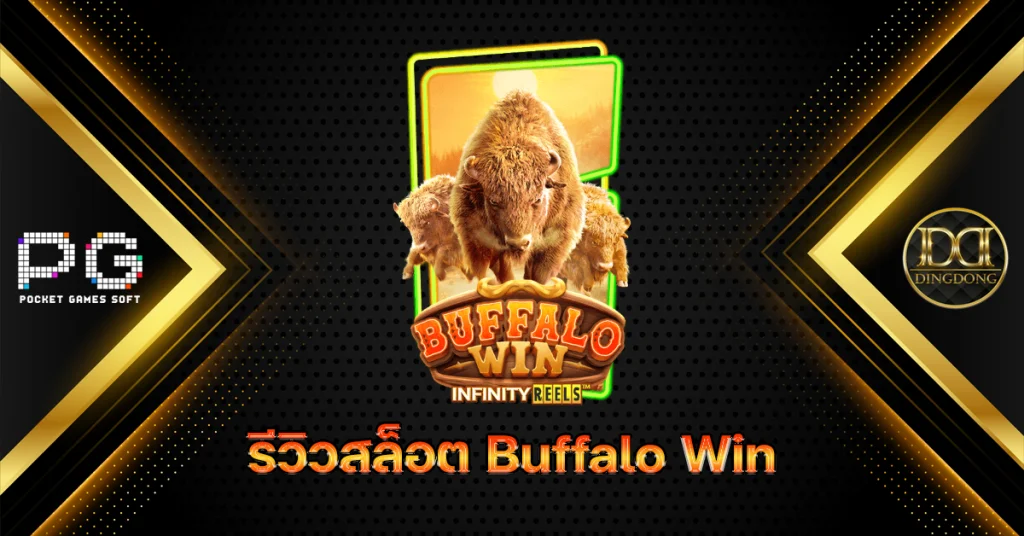 รีวิวและทดลองเล่น เกมสล็อต Buffalo Win (เงินรางวัลกระทิง) ค่าย PG Slot